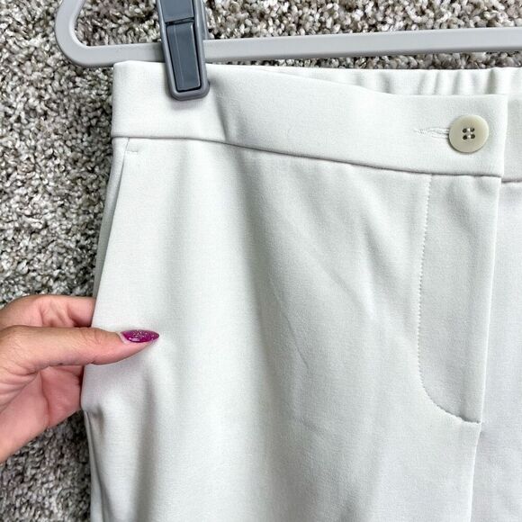 Eileen Fisher Pants Women’s Small Bone White Flex Tencel Ponte Slouchy Ankle NWT - Picture 4 of 8